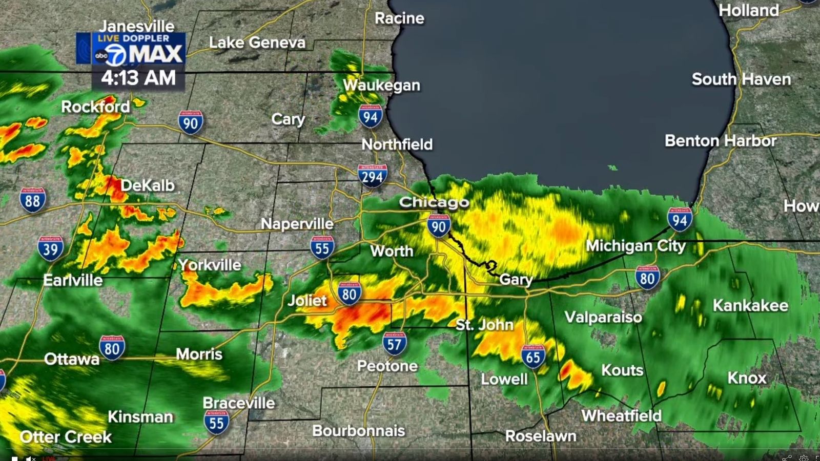 Chicago weather forecast: Flood Watch in effect in parts of area with storms bringing heavy rain