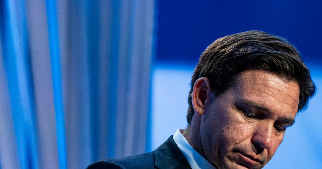 DeSantis Confronts a Murdoch Empire No Longer Quite So Supportive