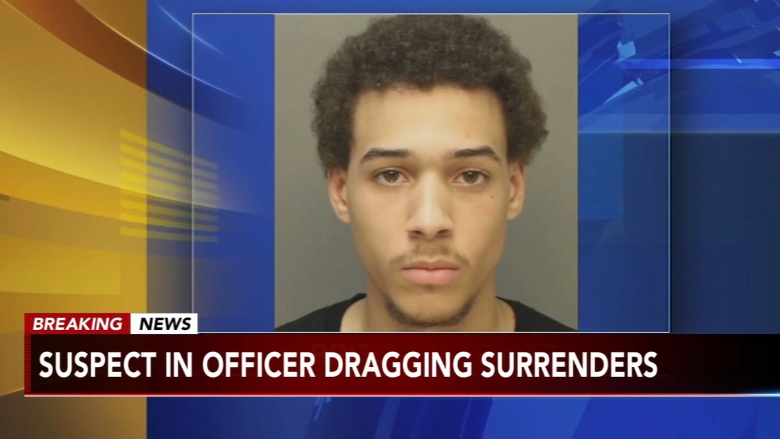 Suspect wanted for dragging Philadelphia officer surrenders to police