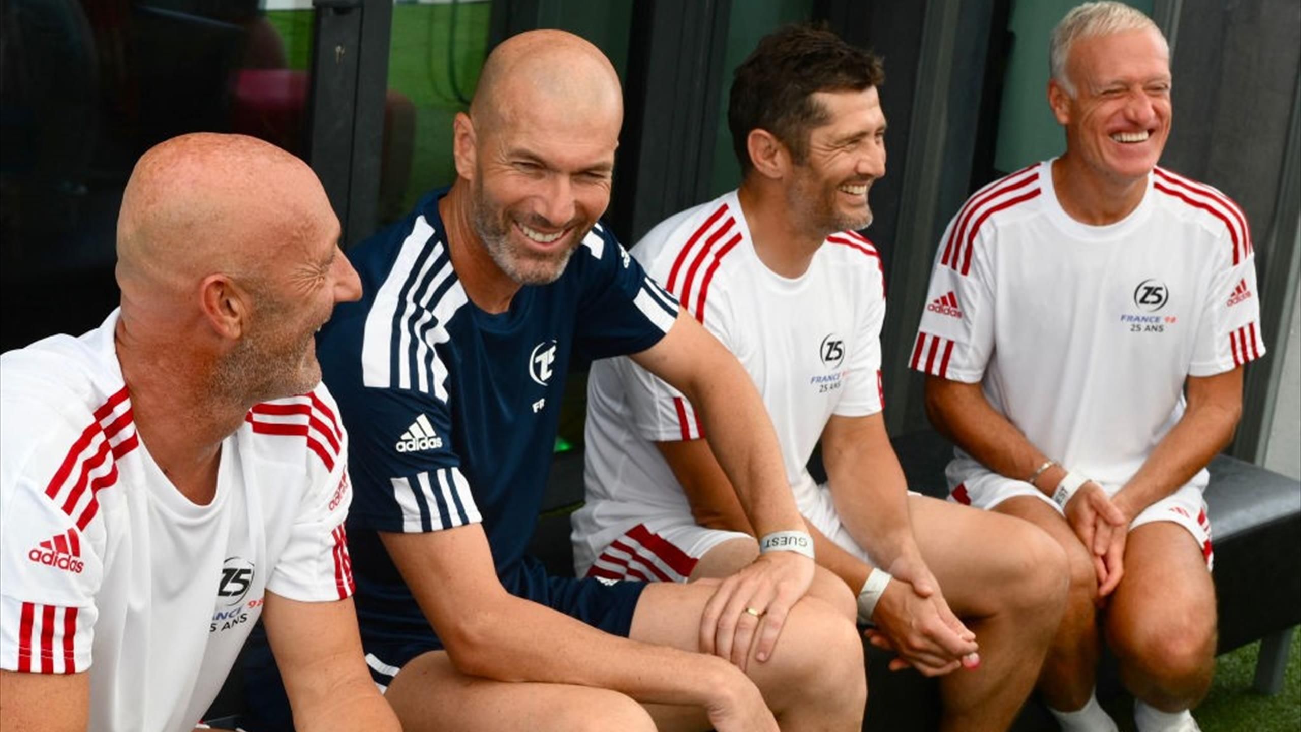 France-98 : 25 ans après, Zinedine Zidane a réuni les Bleus... et est toujours sur "une autre planète"