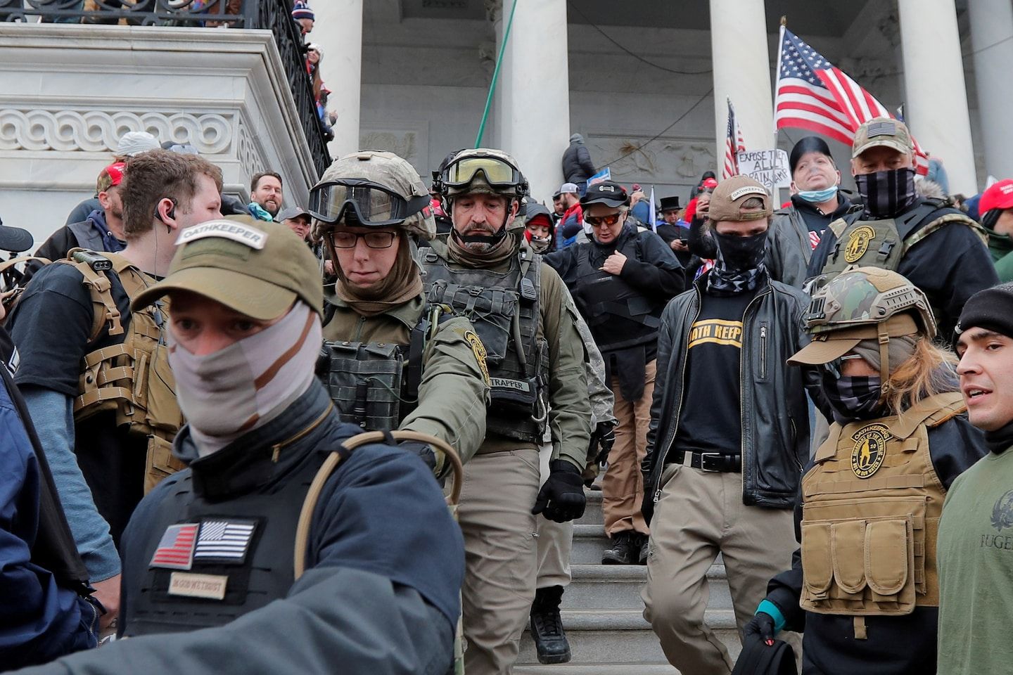 Judge convicts one of first Oath Keepers arrested in Jan. 6 riot