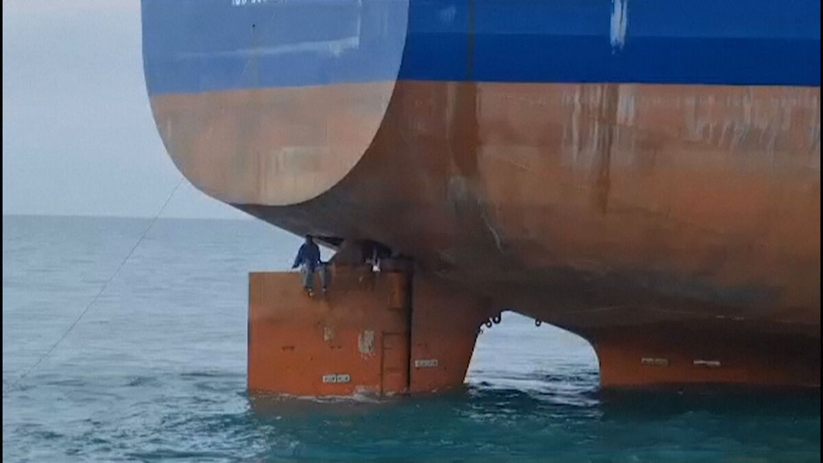 VIDÉO. Quatre migrants sauvés au Brésil après avoir traversé l’Atlantique sur le gouvernail d’un cargo