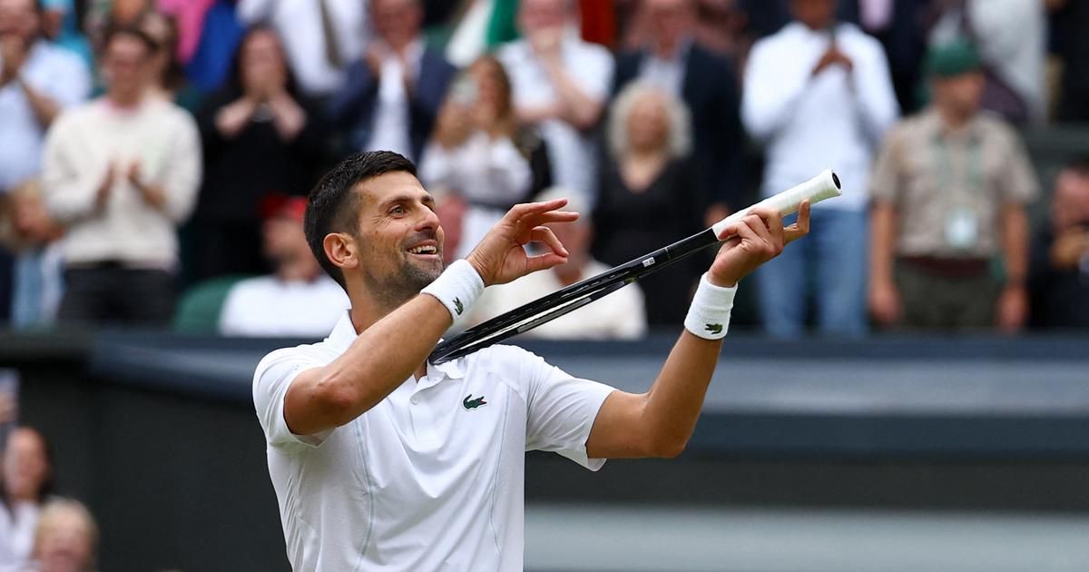 Wimbledon : Djokovic écarte Musetti et retrouvera Alcaraz pour la revanche