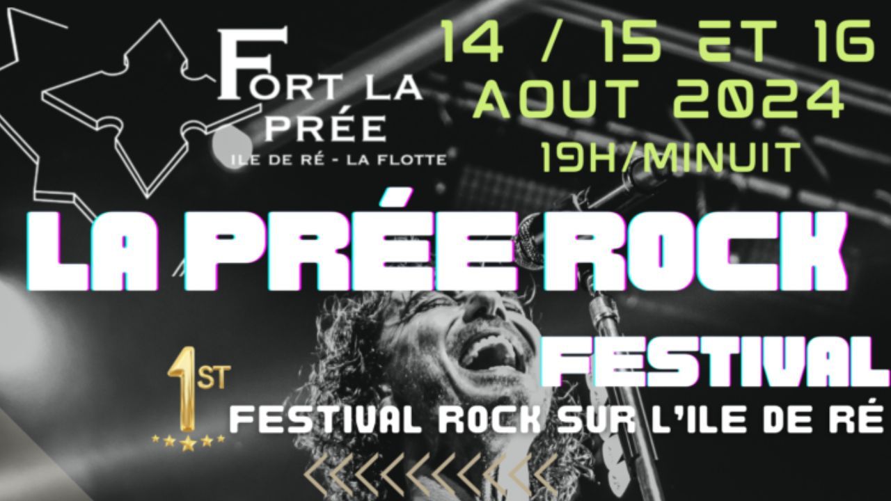 Premier festival de rock sur l'île de Ré : 9 Groupes, 3 Soirs, 1 Île