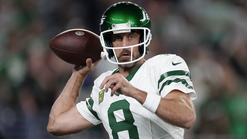 Aaron Rodgers: New York Jets quarterback to miss the rest of the 2023 NFL season with an Achilles tear