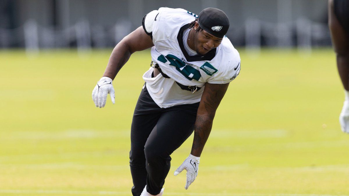 Eagles’ Jalen Carter misses practice with ankle injury