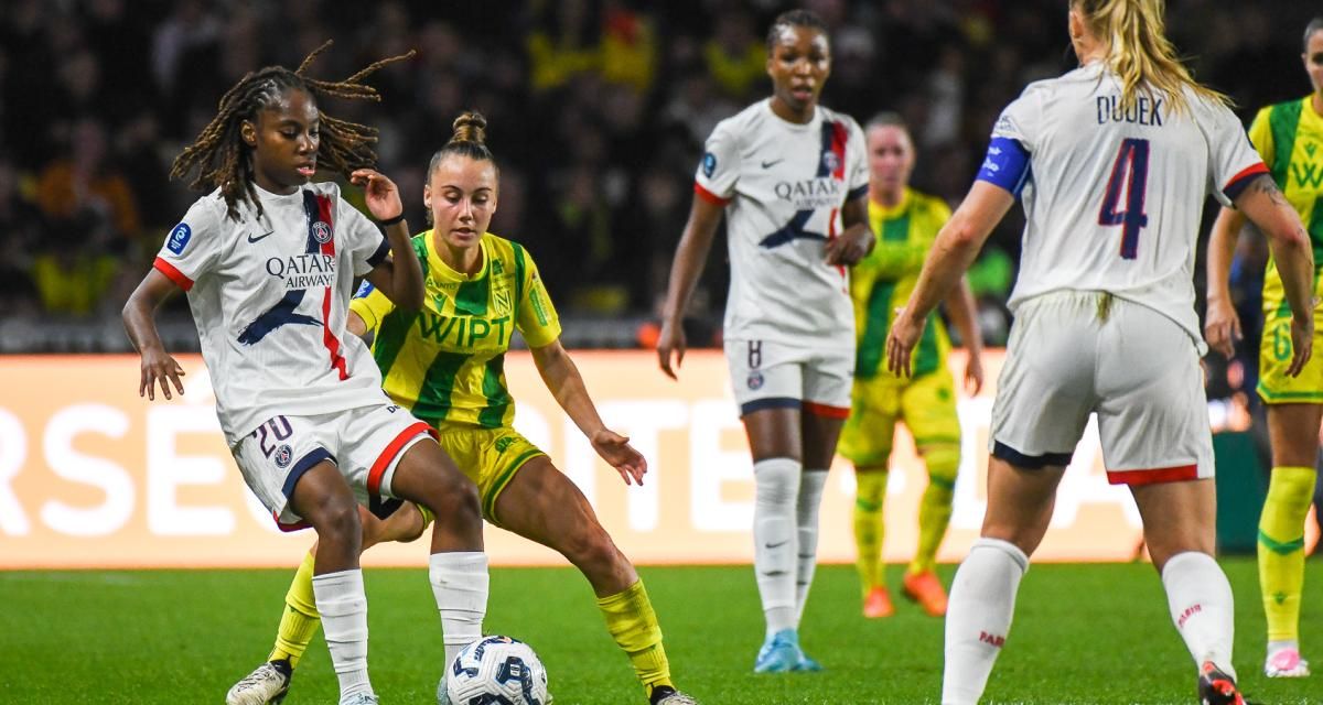 Arkema Première Ligue : à la Beaujoire, le PSG bat Nantes mais perd Katoto