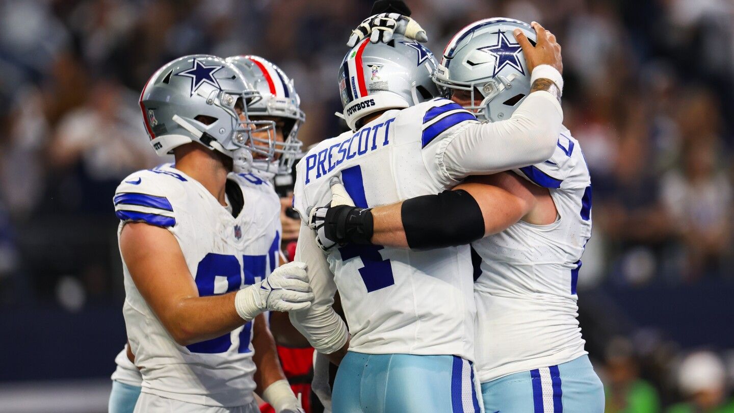 Cowboys bash Giants again, winning 49-17 with 640 yards of offense