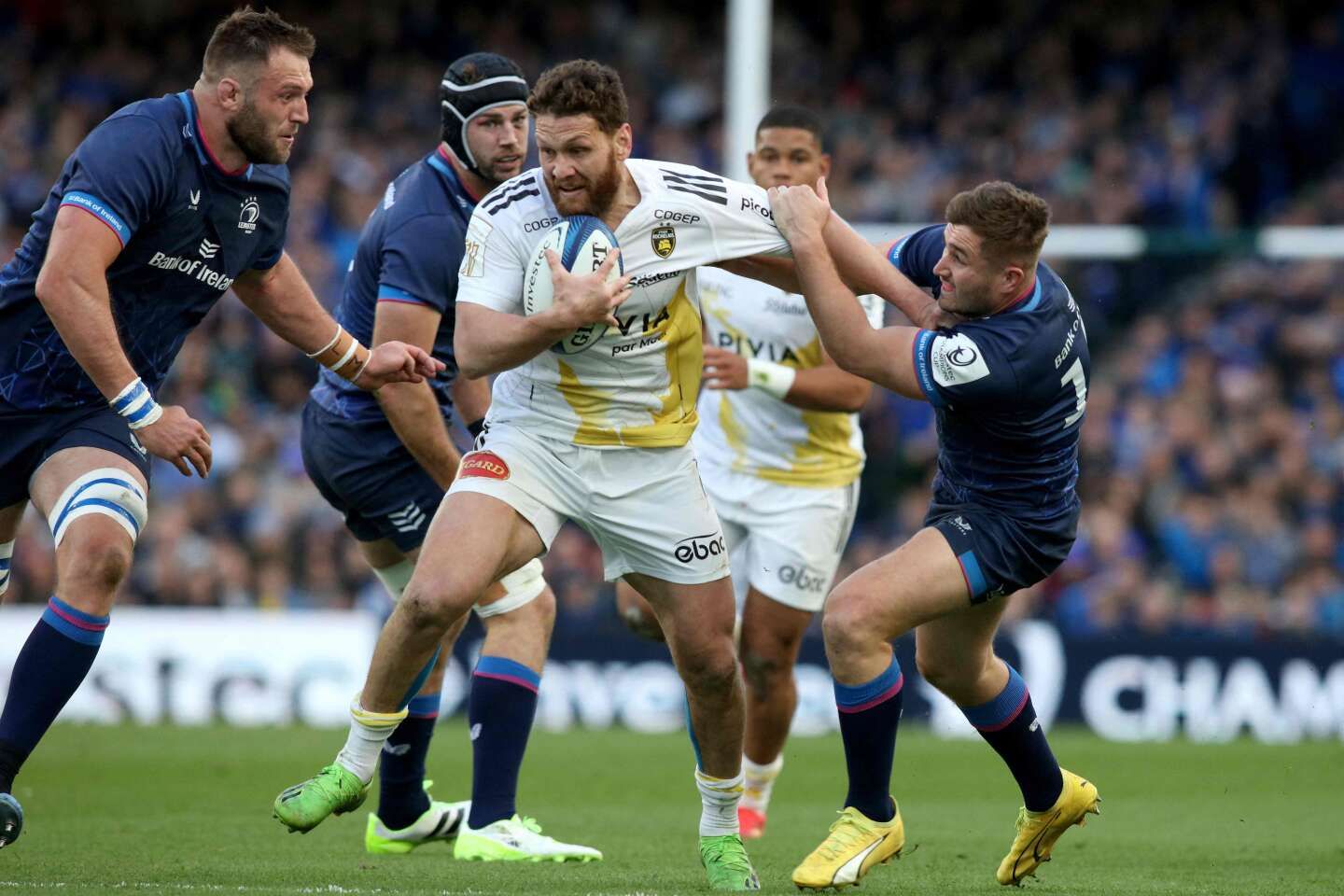 Le Stade rochelais, double champion en titre, éliminé de la Champions Cup par le Leinster