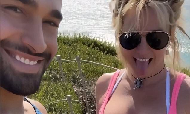 Sam Asghari shares a rare snippet of him hiking with his 'woman' Britney Spears