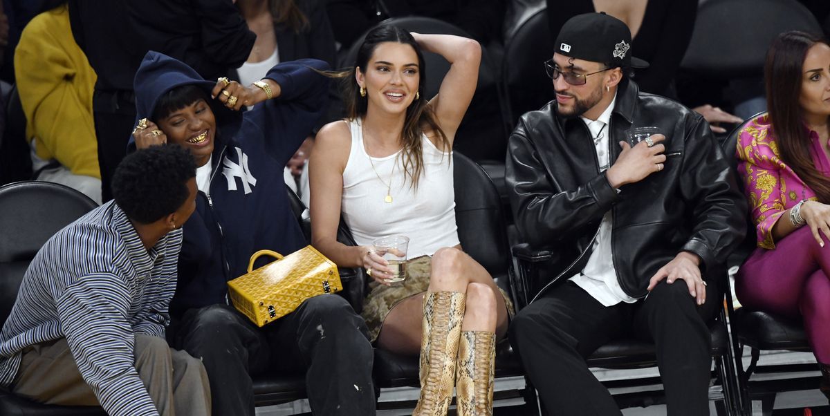 Kendall Jenner and Bad Bunny Coordinate Their Looks For First Public Date