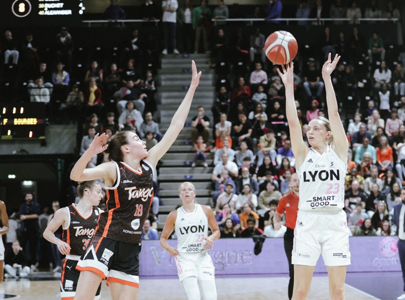 L’ASVEL et Villeneuve d’Ascq en finale de LFB