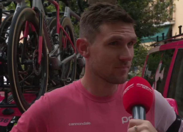 Tour d'Italie - Tejay van Garderen : "Ben Healy, son futur est rose"