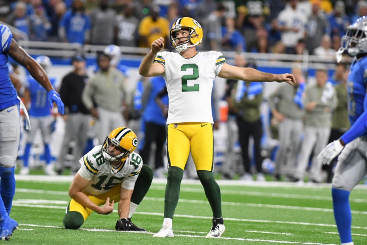 Mason Crosby's Wife Indicates Kicker Won't Return To Packers After 16 Seasons