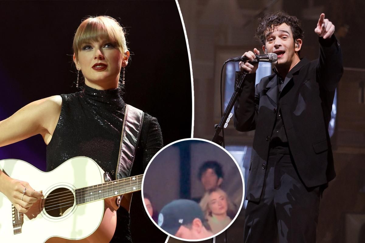 Matty Healy attends another Taylor Swift show after PDA-packed date night