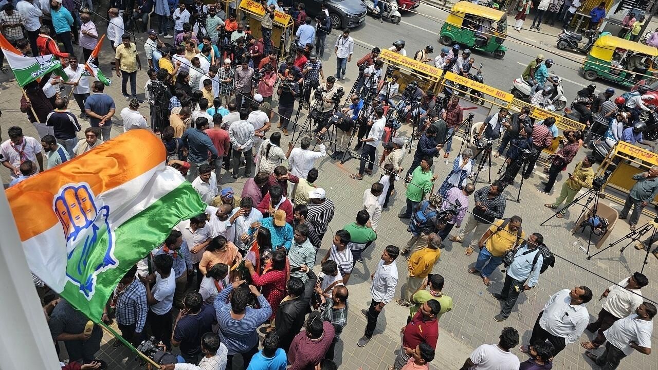 Inde: large victoire du parti du Congrès face aux nationalistes hindous dans le Karnataka