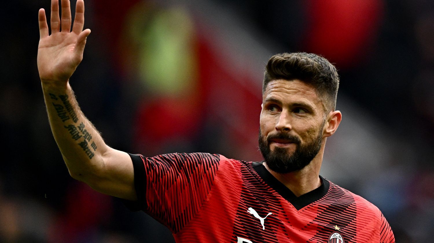 Foot : Olivier Giroud annonce son départ de l'AC Milan en fin de saison pour "le championnat nord-américain"