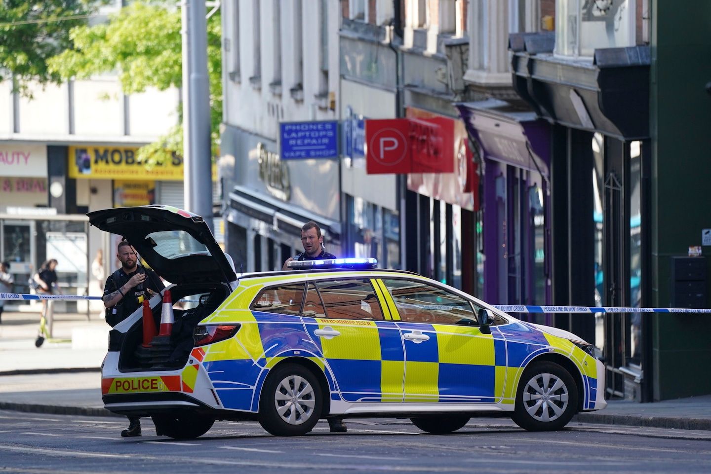 Nottingham van attack investigated as major incident by police; 3 killed