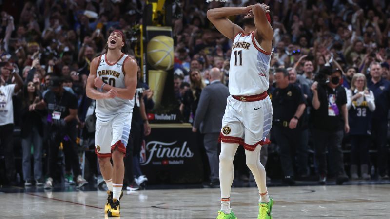 NBA Finals: Denver Nuggets win first championship title in Game 5 victory over Miami Heat