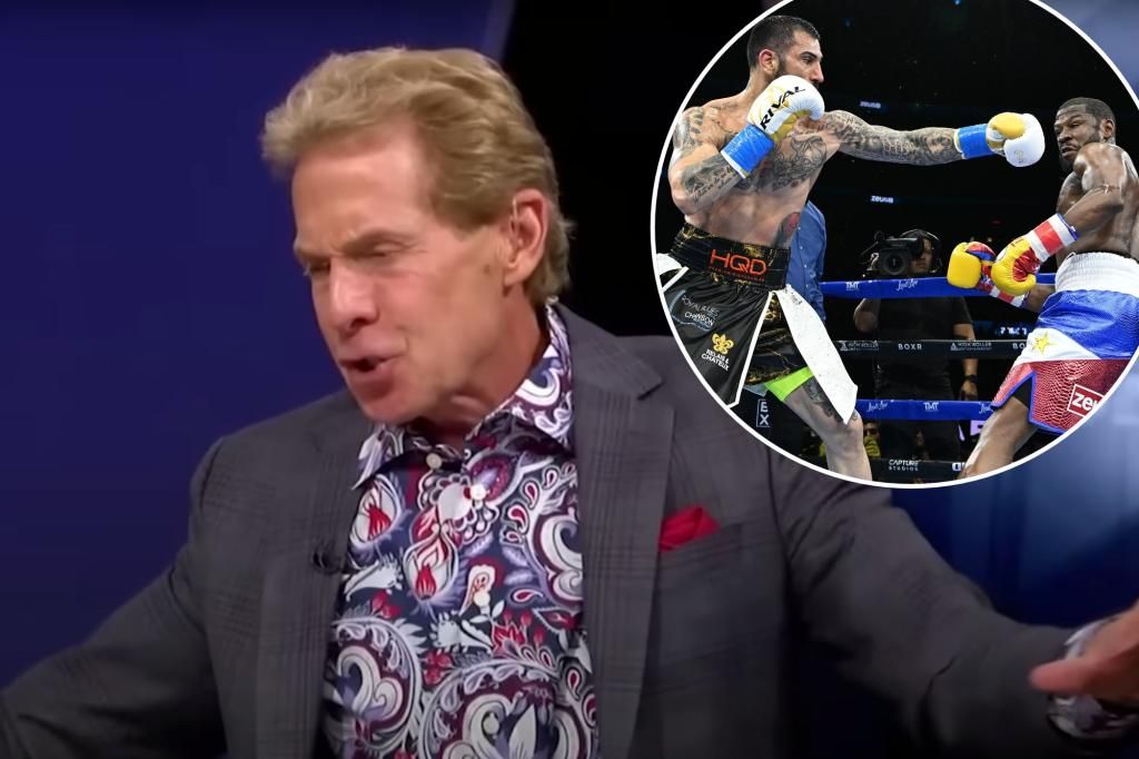 Mayweather-Gotti brawl 'scripted and staged': Skip Bayless