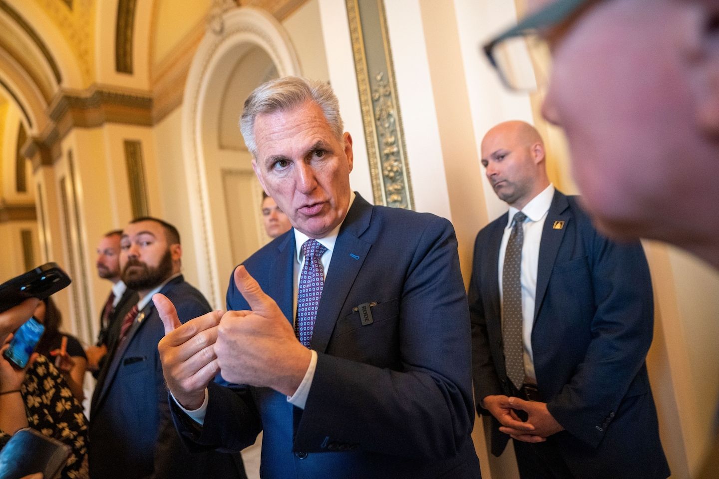 McCarthy, House GOP temporarily break impasse that halted floor business