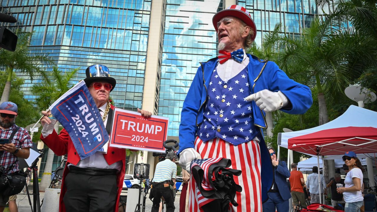 🔴 En direct : Donald Trump arrivé au tribunal à Miami pour une comparution historique