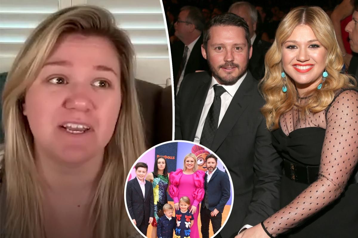 Kelly Clarkson on why she stayed married to Brandon Blackstock for so long