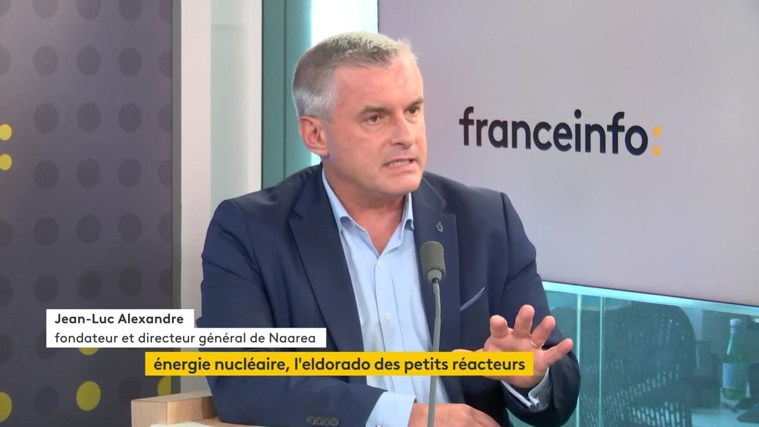 Jean-Luc Alexandre : "Naarea a préféré développer une taille de réacteurs nucléaires qui permet d’aller directement auprès des entreprises"