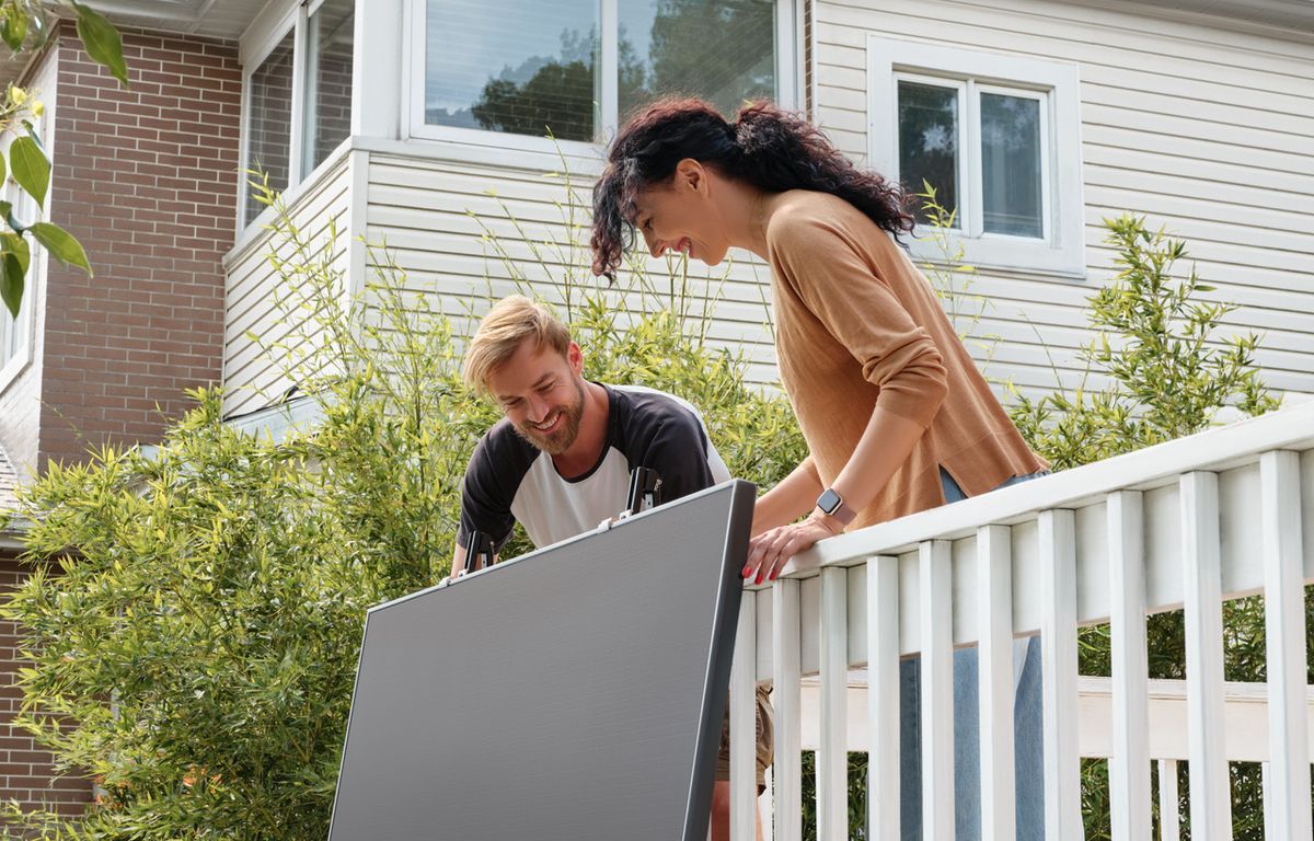 Panneaux solaires : Enfin un kit à poser facilement sur le balcon de son appartement