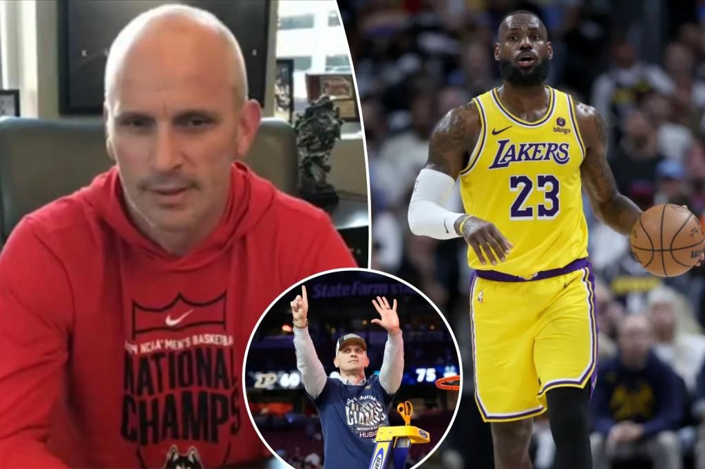 Dan Hurley reveals what LeBron James texted him before Lakers decision