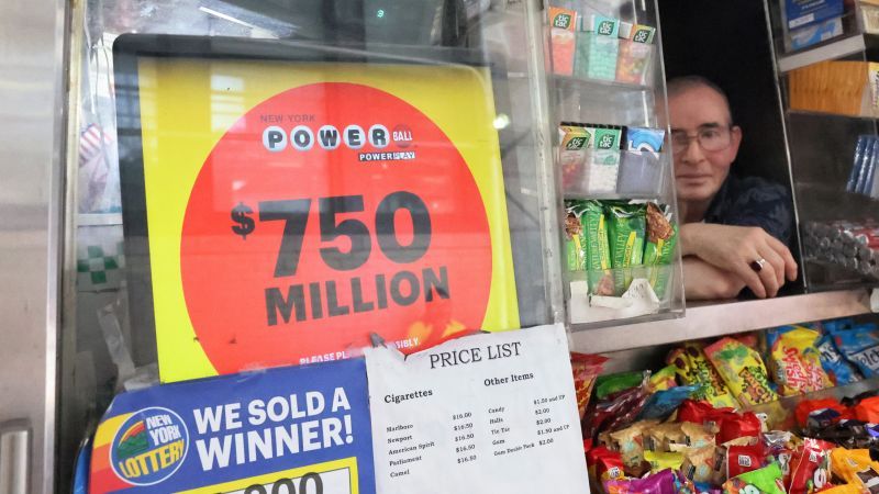 Powerball prize now an estimated $875 million after no jackpot winner in Wednesday's drawing