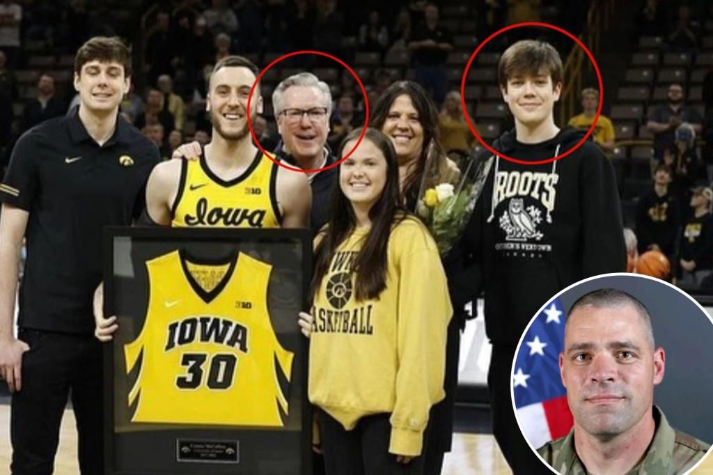 Iowa coach Fran McCaffery's teenage son Jonathan McCaffery cited in National Guardsman's death