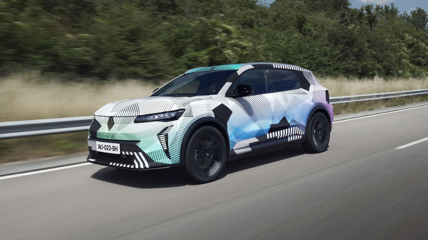 Renault Scénic électrique : les premières images officielles