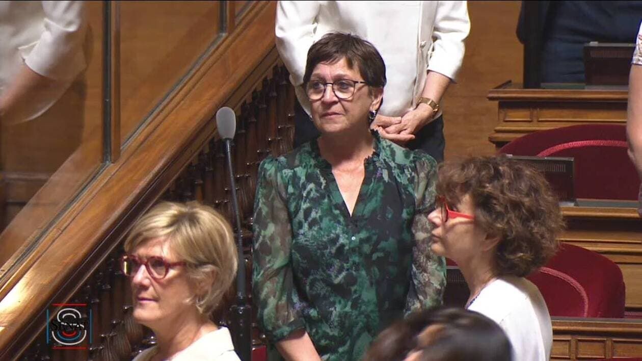 Au Sénat, une ovation pleine d’émotion pour l’élue communiste Éliane Assassi