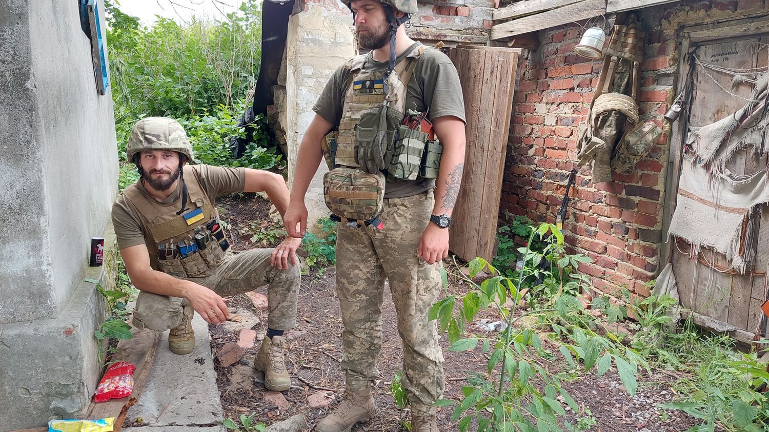 les soldats ukrainiens de la 35e brigade d'infanterie confrontés "aux assauts russes" sur le front Est