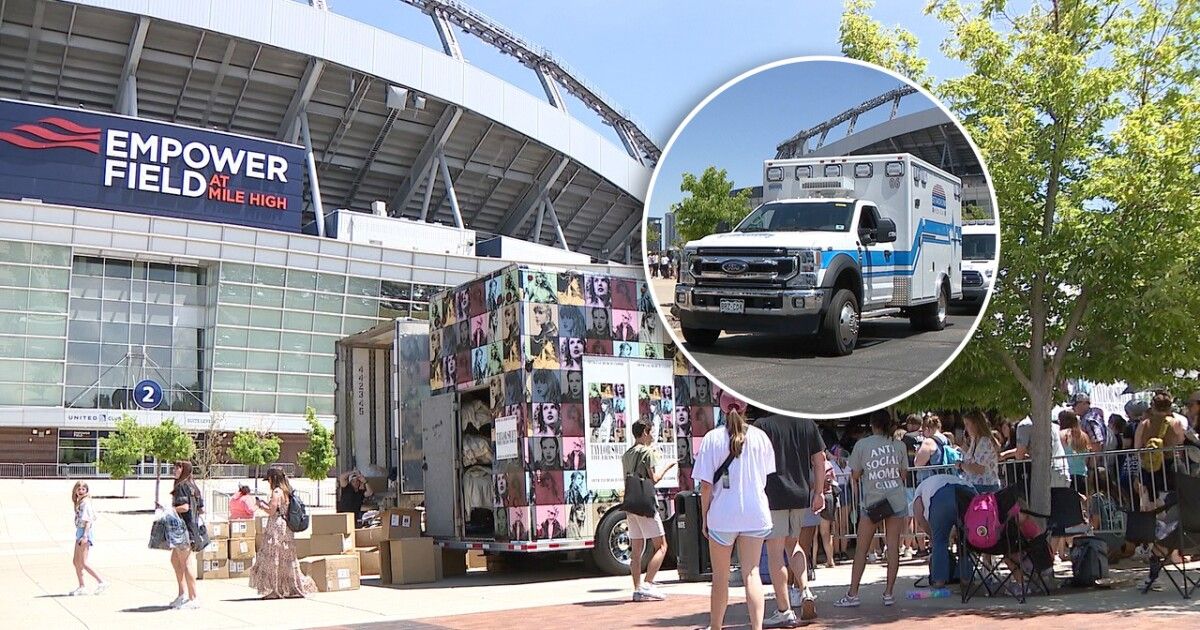 Fainting fans and $8 water: A look inside the Taylor Swift merch line