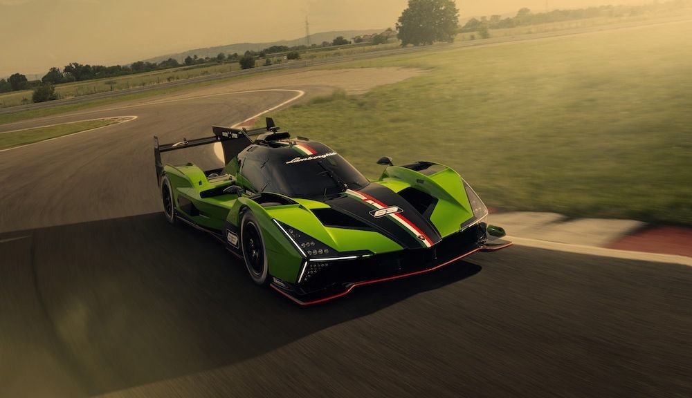 Lamborghini reveals SC63 LMDh at Goodwood