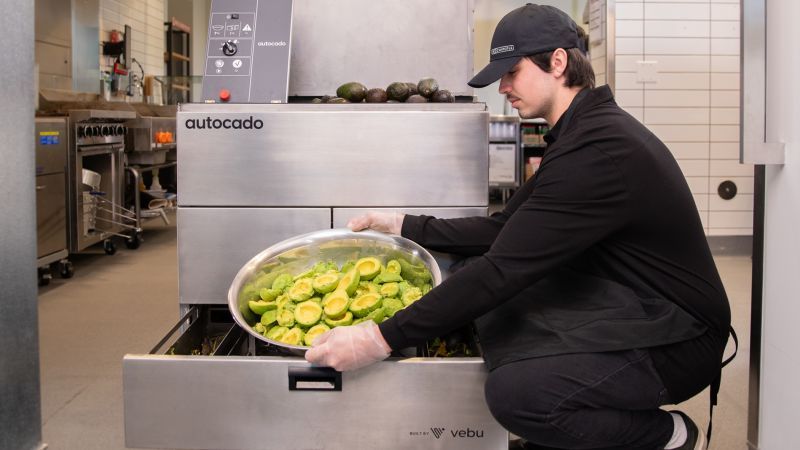 Chipotle tests a robot to speed up guacamole production