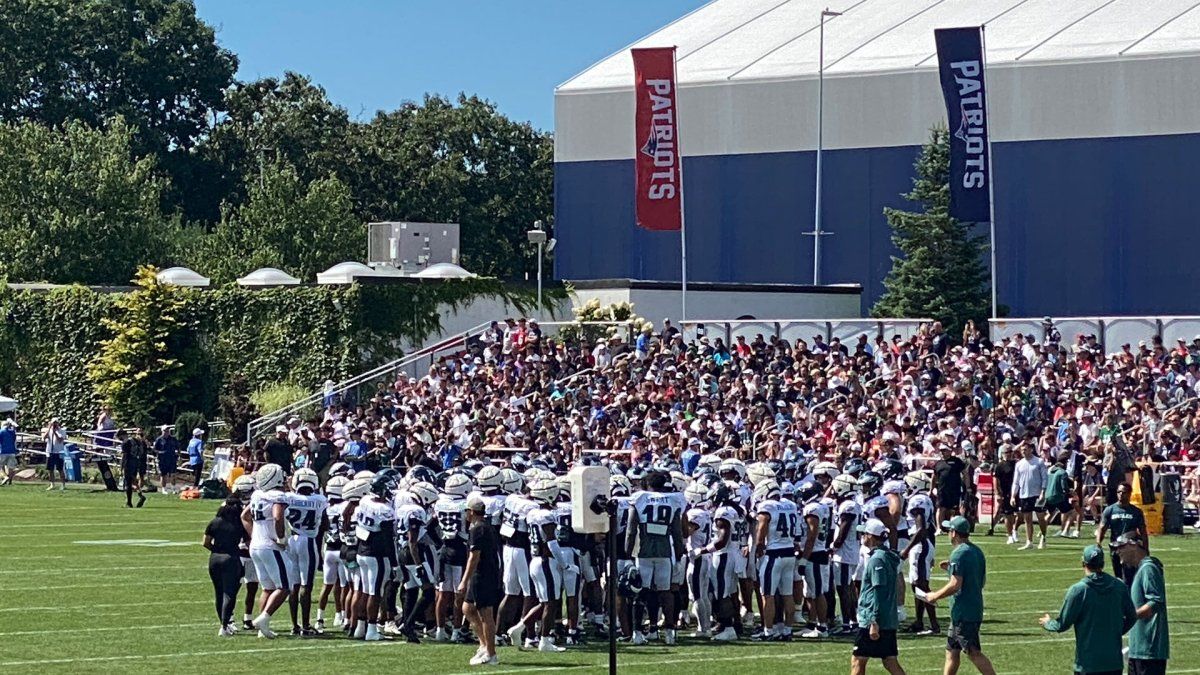 Eagles training camp 2024, Day 12: A spirited joint practice vs. the Patriots