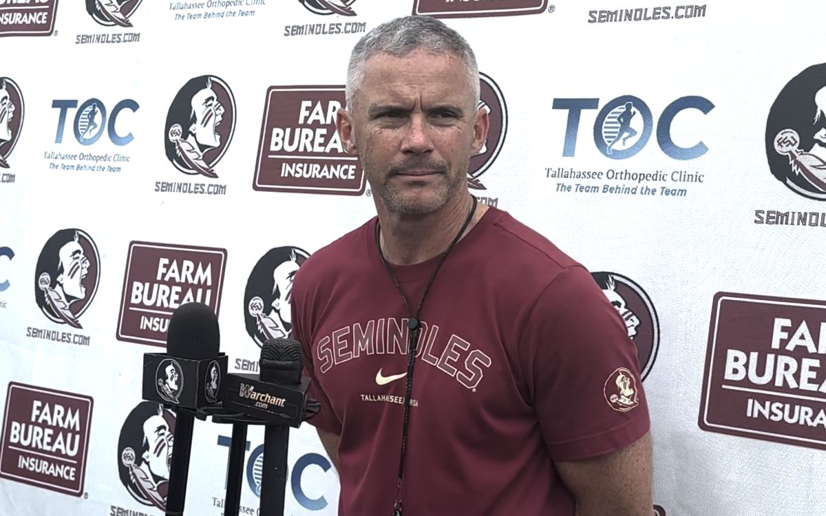 Mike Norvell Discusses Hurricane Lee's Impact Ahead Of ACC Opener Against Boston College