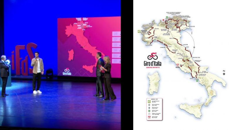 On connait le parcours complet du 107e Giro d'Italia 2024