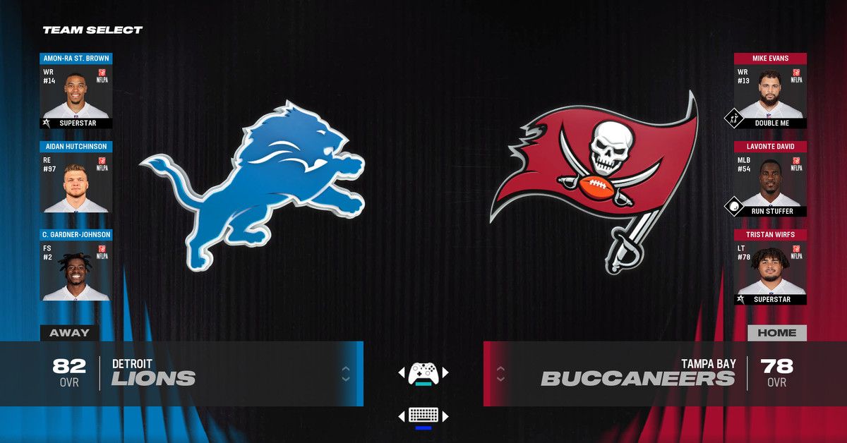 Lions vs. Buccaneers preview: Madden 24 LIVE simulation