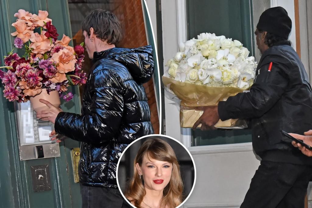 Taylor Swift gets barrage of flowers delivered to her NYC apartment on 34th birthday