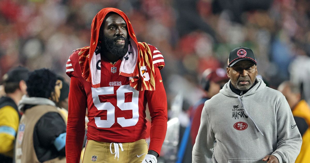 49ers linebacker De'Vondre Campbell refused to play against Rams, a move blasted by teammates