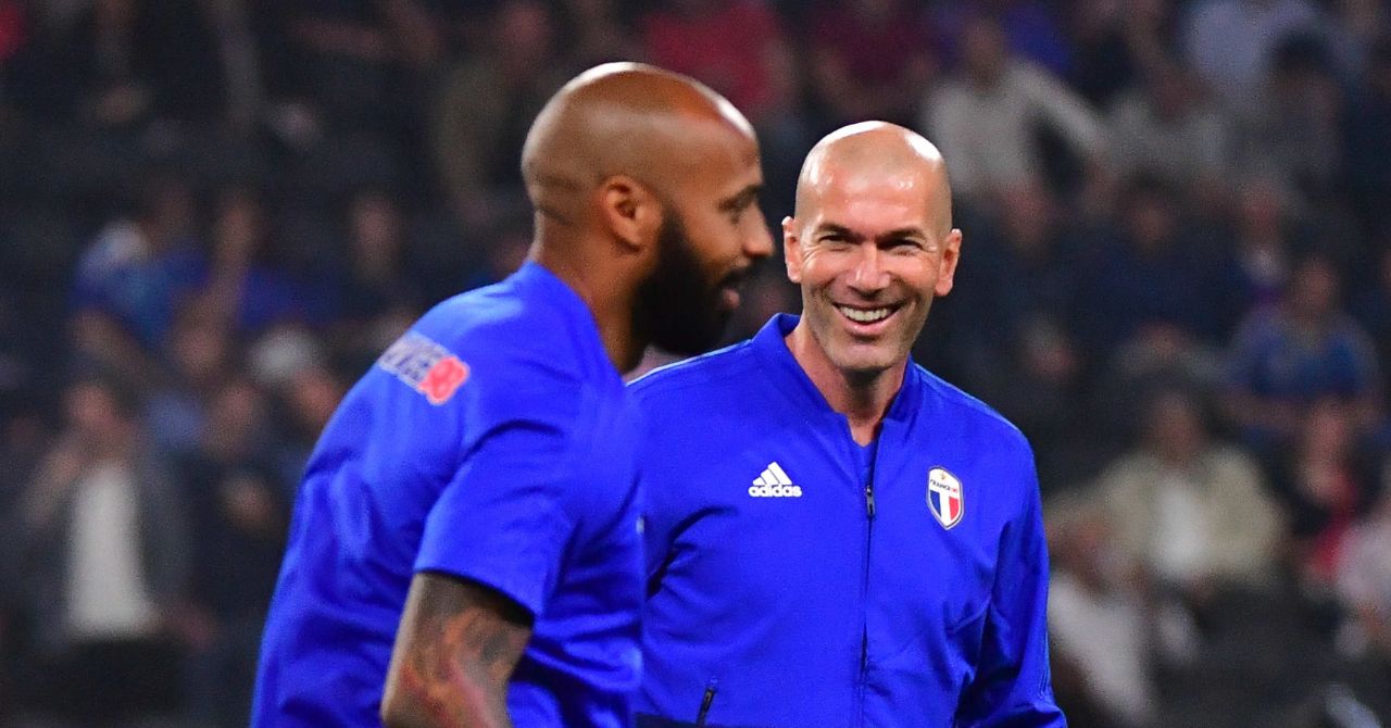 Pour les Bleus, Henry laisse le champ libre à Zidane