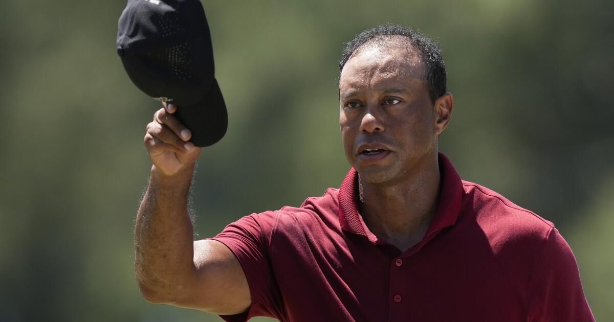 Tiger Woods shoots a 77 in final round of Masters