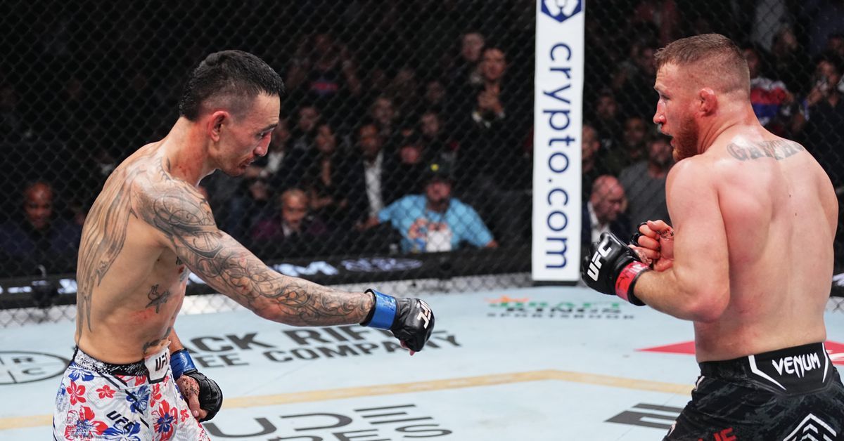 Justin Gaethje congratulates Max Holloway in first statement after shocking loss at UFC 300