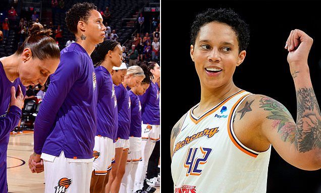 Brittney Griner says the national anthem 'hit different' after release from a Russian penal colony