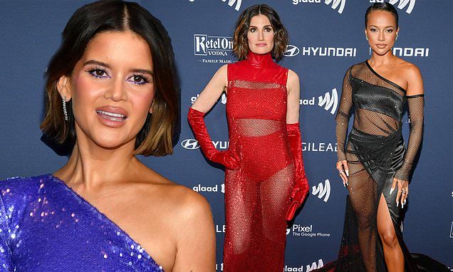 Maren Morris, Idina Menzel and Karrueche Tran lead bombshell parade at GLAAD Media Awards