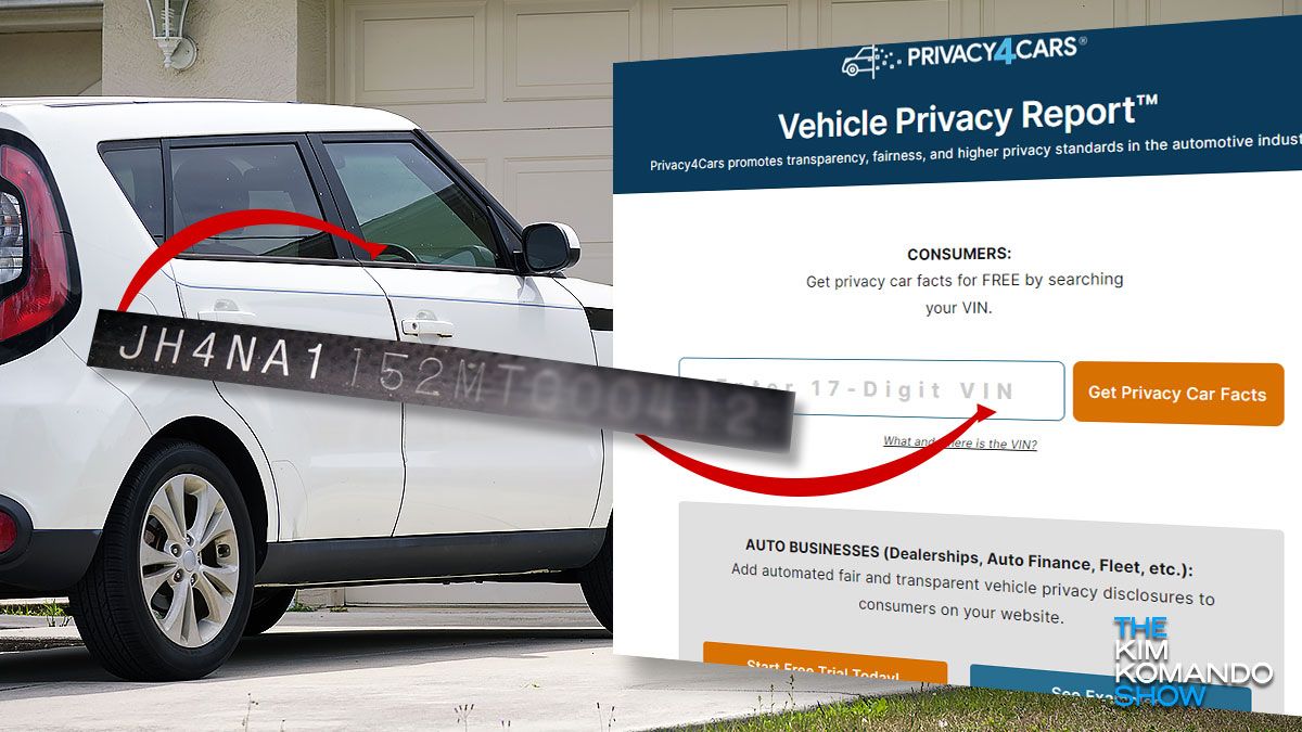 Your car collects your information